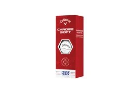 Callaway Chrome Soft TripleTrack Bälle 12 Stk. -Golfausrüstungsgeschäft Chrome Soft Triple Track White 2022 Sleeve 003 1280x1280