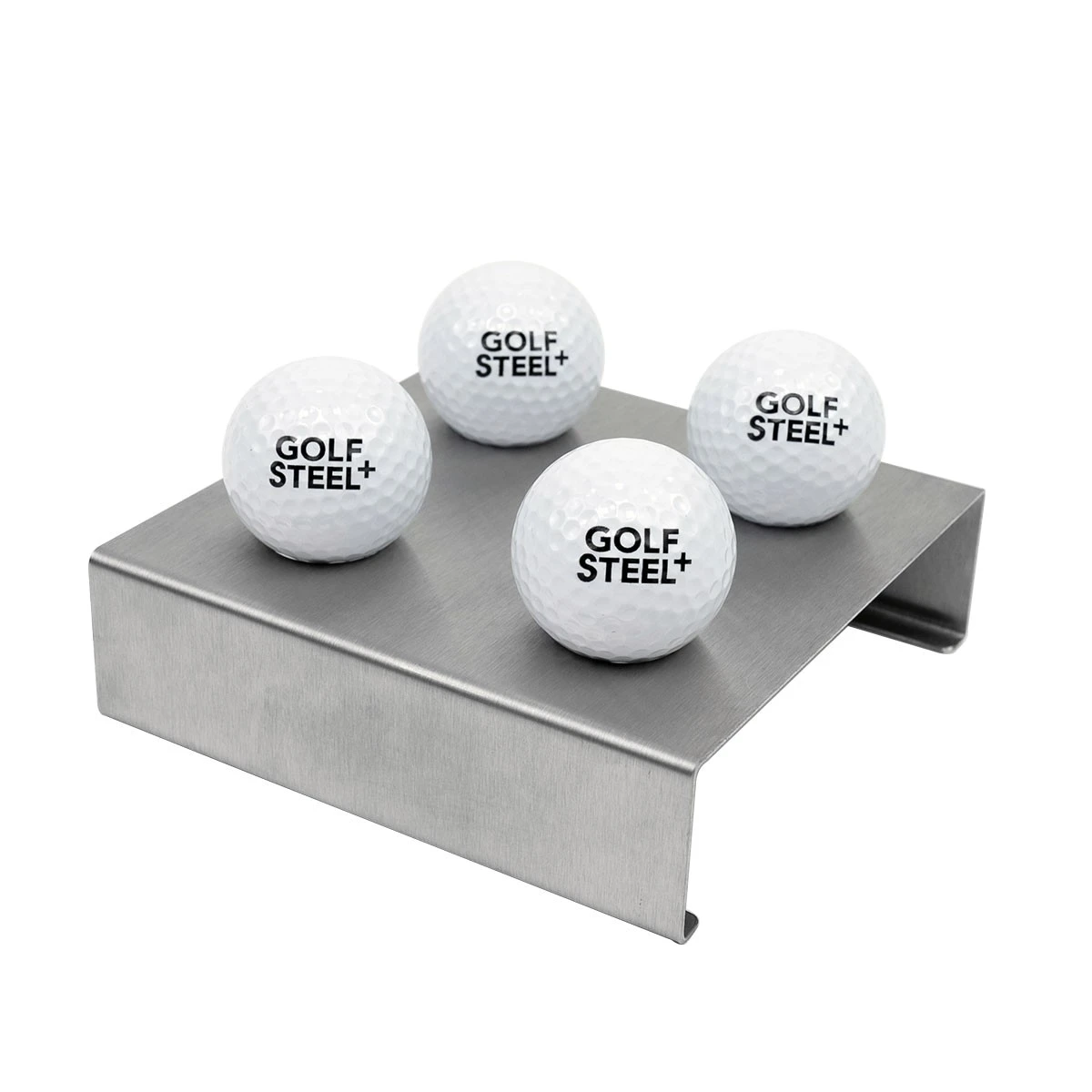 Golf + Steel Golfball Tischrack 3 Golf + Steel Golfball Tischrack