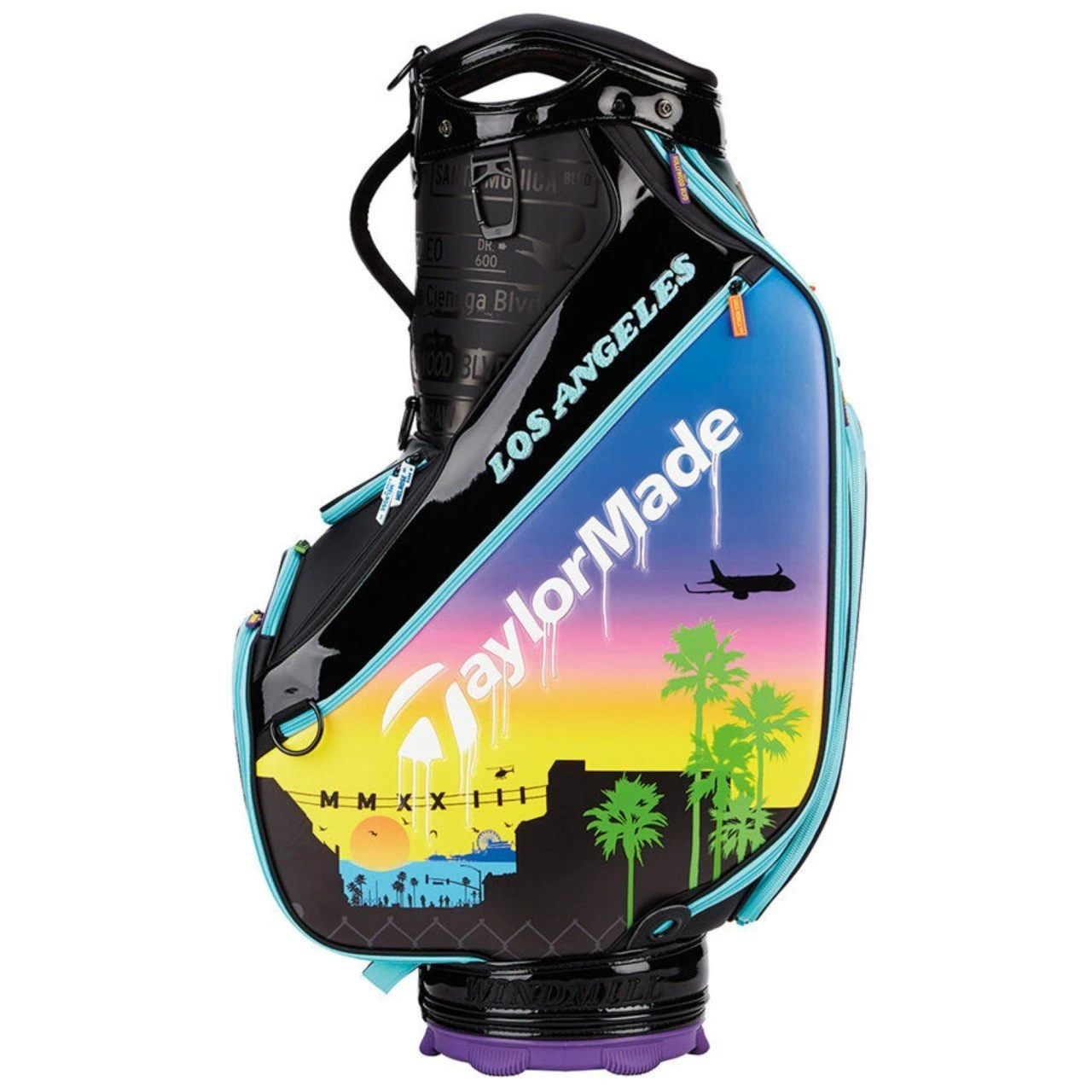 TaylorMade SUMMER COMMEMORATIVE STAFF BAG LIMITIERT 3 TaylorMade SUMMER COMMEMORATIVE STAFF BAG LIMITIERT