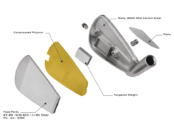 Miura IC-602 Chrome - Single Irons - Steel (custom) -Golfausrüstungsgeschäft ic 602 structure gold black 65300