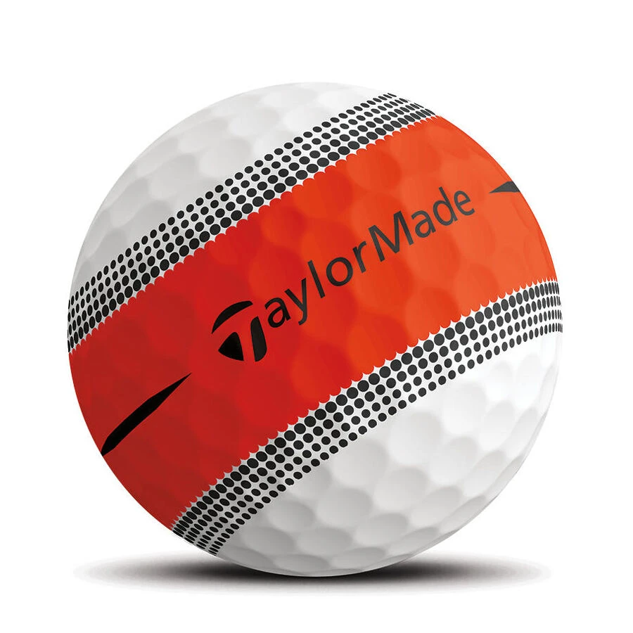 TaylorMade Tour Response Stripe 2024 - White/Orange 4 TaylorMade Tour Response Stripe 2024 - White/Orange – Bild 2