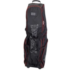 Spalding Luxury Travelcover Schwarz/rot