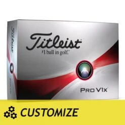 Titleist PRO V1x - White - Customize (3 Dozen)
